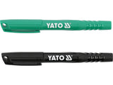 Set marker tehnic verde/negru YATO YT-69300, 2 buc.
