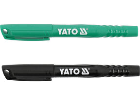 Set marker tehnic verde/negru YATO YT-69300, 2 buc.