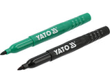 Set marker tehnic verde/negru YATO YT-69300, 2 buc. - imagine 2