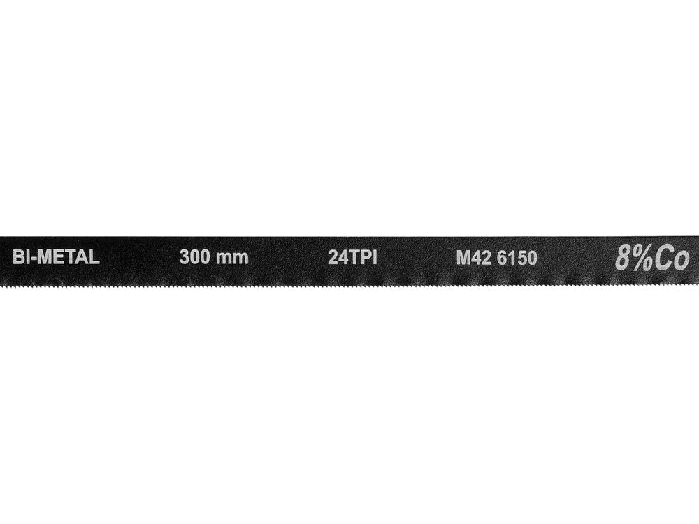 VOREL 27542 FŰRÉSZLAP KÉSZLET BI-METÁL, 24TPI, KOBALT 8% 300X12,6X0,65MM, 2 DB 