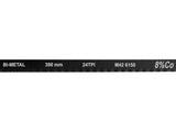 VOREL 27542 FŰRÉSZLAP KÉSZLET BI-METÁL, 24TPI, KOBALT 8% 300X12,6X0,65MM, 2 DB 
