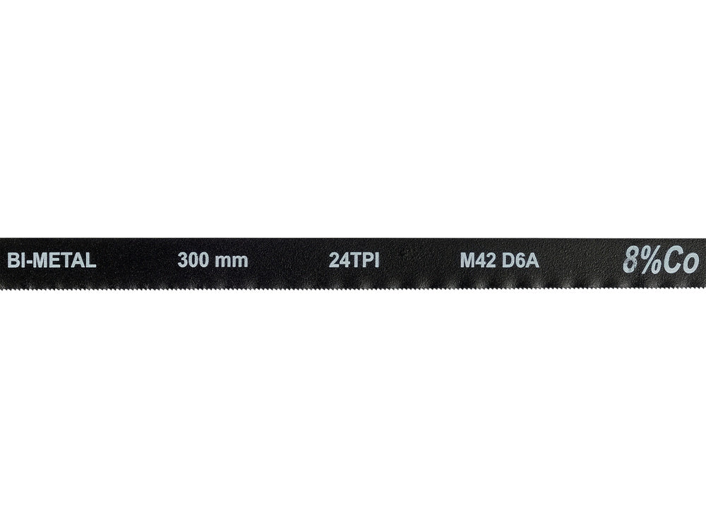 FŰRÉSZLAP KÉSZLET VOREL 27543 BI-METÁL, 24TPI, KOBALT 8% 300X12,6X0,65MM, 2 DB 