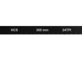 VOREL 27535 FÉM FŰRÉSZLAP KÉSZLET 300X12,6X0,65MM, 5 DB 