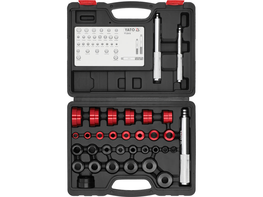 YATO YT-25418 CSAPÁGYAK ÉS TÖMÍTÉSEK CSERE KÉSZLET, 33 DARABOS 
