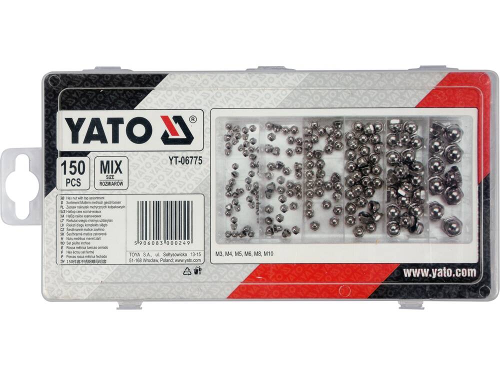 SET PIULITE INCHISE YATO YT-06775 150 BUC