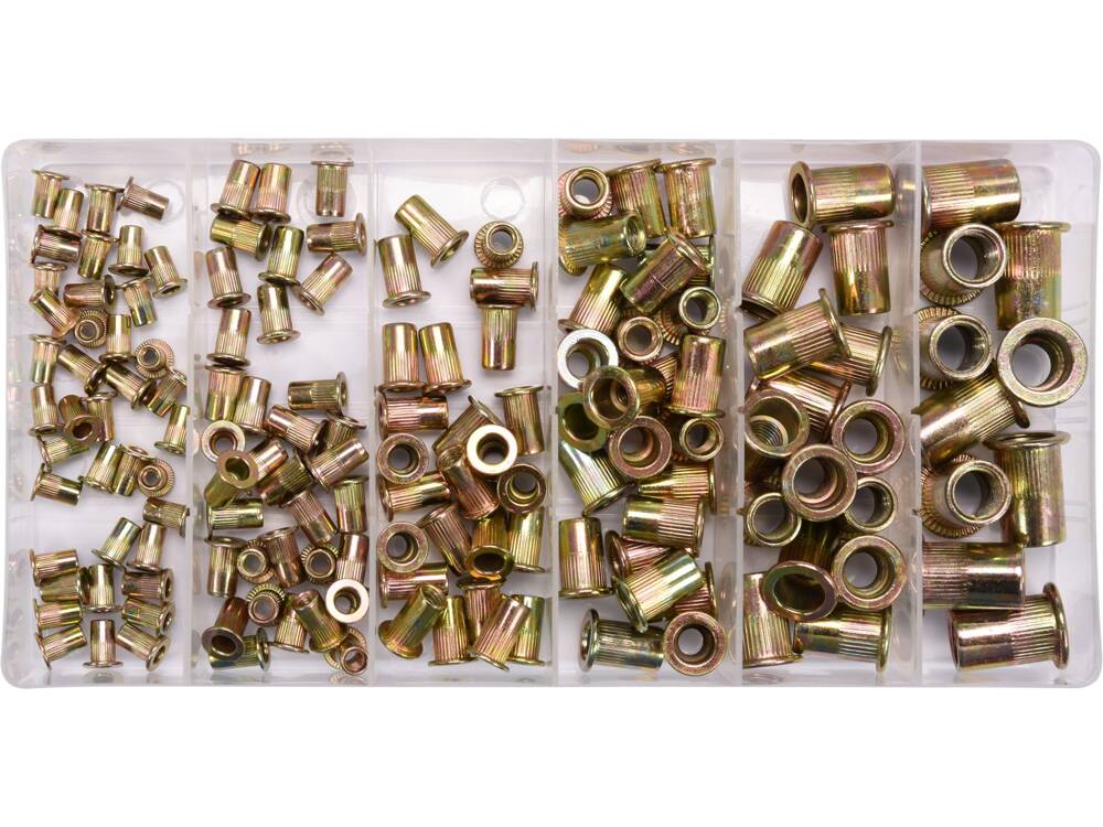 SZEGECSELHETŐ ANYAKÉSZLET YATO YT-36481 ACÉL, M3-M10, 150 DB 