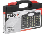 YATO YT-17565 OLAJFÜRDŐ JAVÍTÓ KÉSZLET M13-M22, 114 DARABOS 