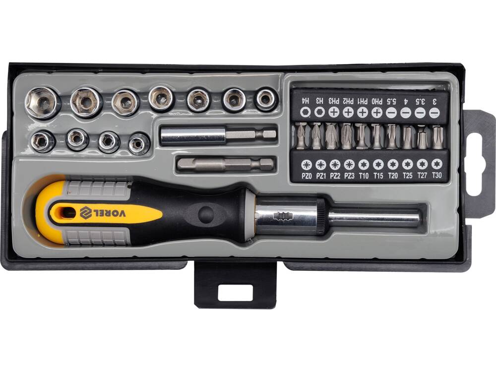 SET SURUBELNITA CU VOREL 64660 CLICHET + BITI 36 BUC