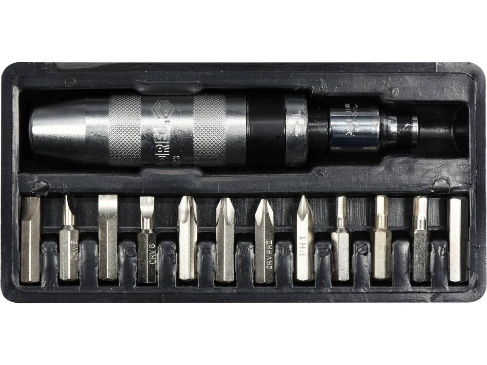 SET SURUBELNITA IMPACT VOREL 65123 CR-V CU BITI, 13 BUC
