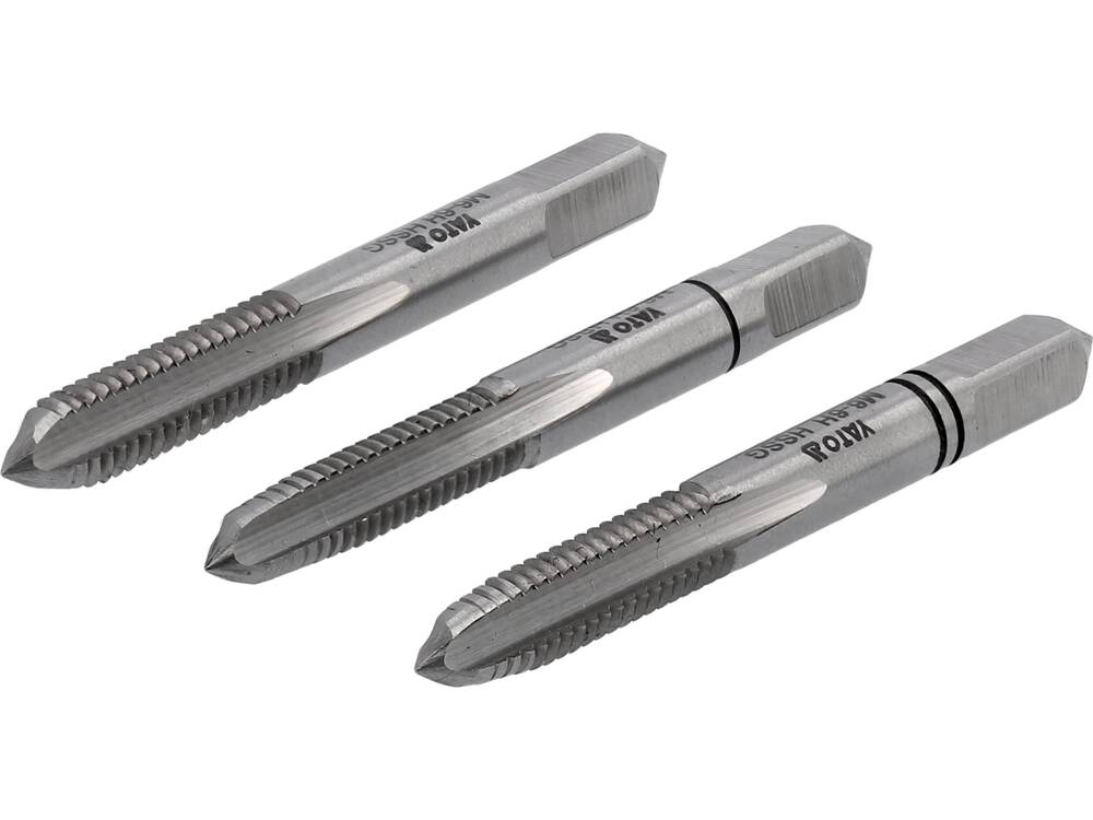 M6-os menetfúró készlet, YATO YT-2933 3 részes 