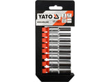 SET TUBULARE 1/4, YATO YT-14431 8 BUC