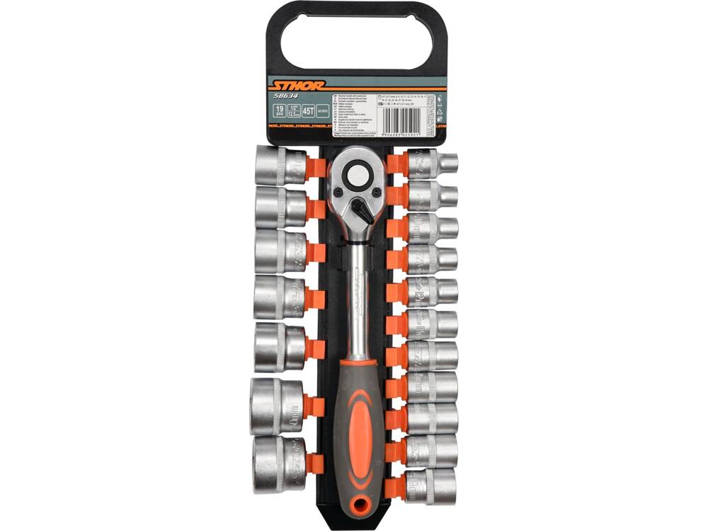 SET TUBULARE + STHOR 58634 ANTRENOR 19 BUC, 1/2