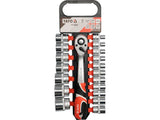 SET TUBULARE+ANTRENOR 19PIESE, YATO YT-38681 1/2