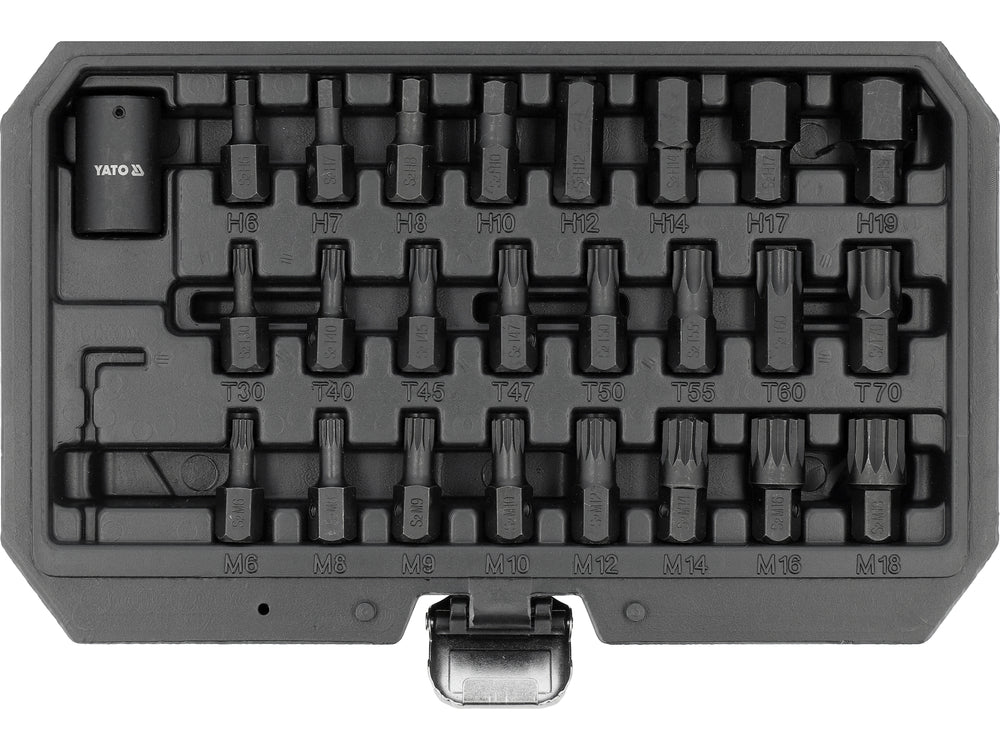 Set tubulare de impact cu adaptor YATO YT-10657