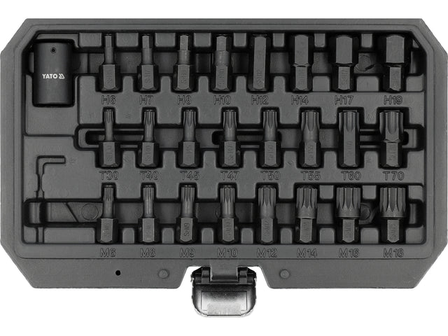 Set tubulare de impact cu adaptor YATO YT-10657