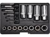 YATO YT-06033 UNIVERZÁLIS CSAVARKISZEDŐ KÉSZLET, 17 RÉSZES 