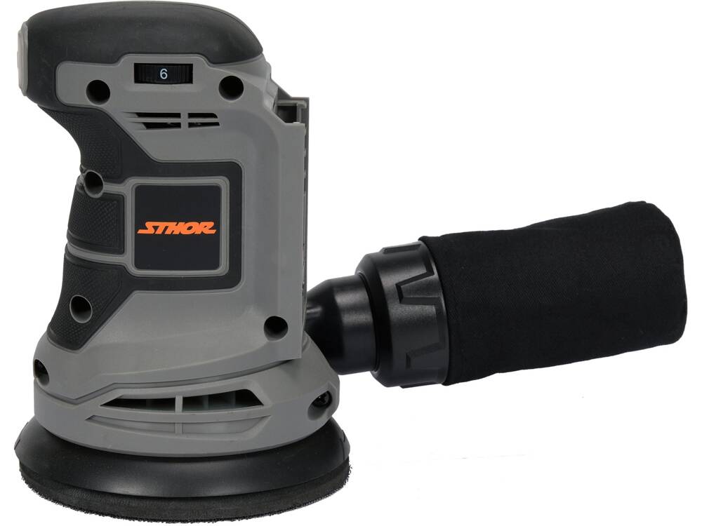 SLEFUITOR ORBITAL STHOR STHOR 78143 20V, 125MM, VITEZA REGLABILA, FARA ACUMULATOR