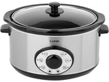 SLOW COOKER, 280W, LUND 67660 4,5L, TIMMER