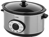 SLOW COOKER, 280W, LUND 67660 4,5L, TIMMER