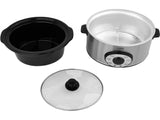 SLOW COOKER, 280W, LUND 67660 4,5L, TIMMER