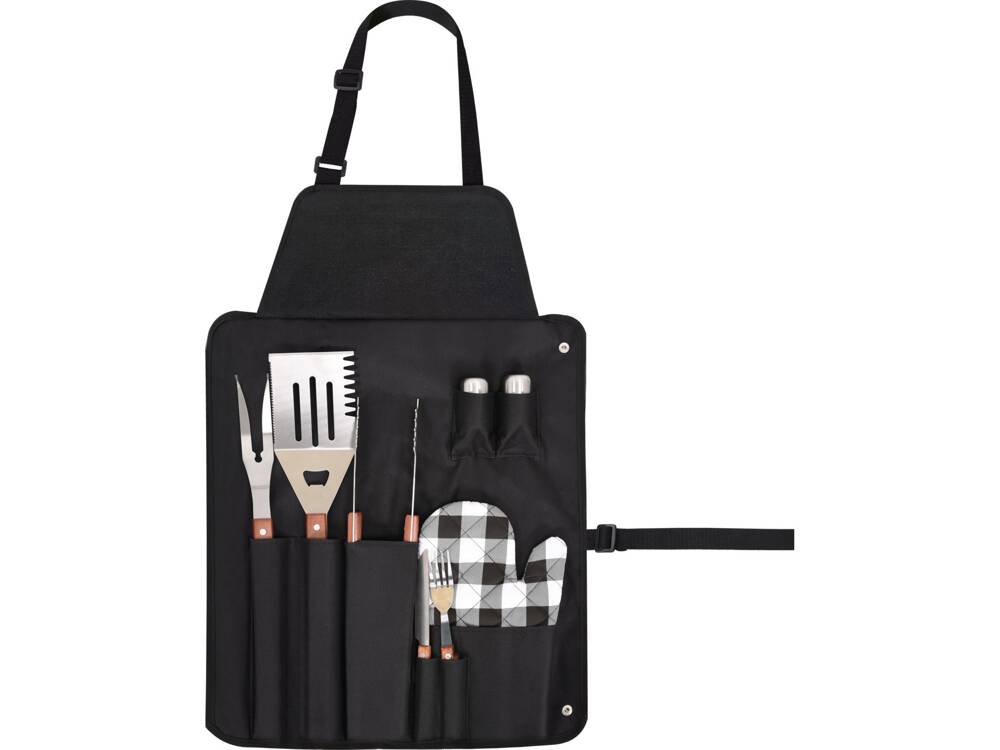 NÉV NÉLKÜLI GRILL KÉSZLET 99783 TARTOZÉKOK, 8 DARABOS 