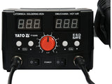 STATIE DE LIPIT YATO YT-82458 2 IN 1, APARAT LIPIT 75W + PISTOL AER CALD 750W