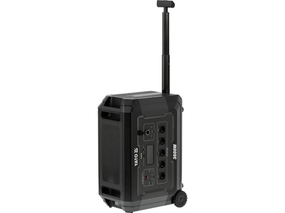 Statie incarcare portabila YATO YT-83096, 3600 W, 3072 wh - imagine 7