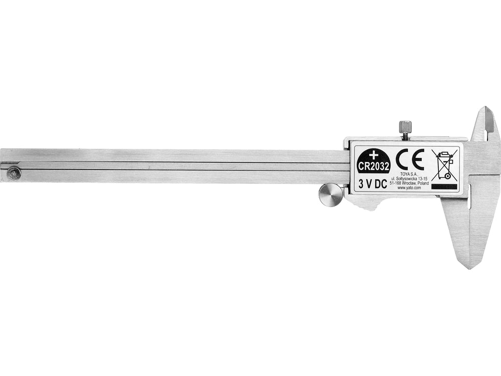 SUBLER 150MM, ECRAN DIGITAL 2,4" Yato YT-72020