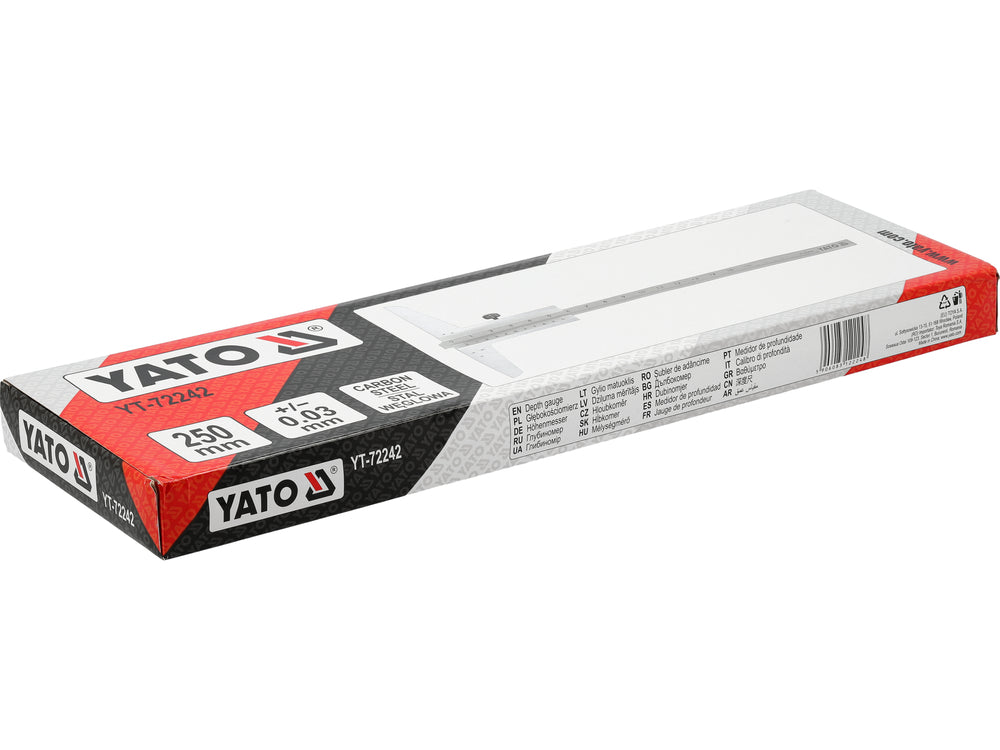 SUBLER ADANCIME 250 MM Yato YT-72242