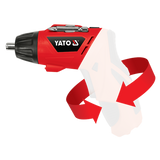 AKKUS CSAVARHÚZÓ, YATO YT-82760 3,6 V, 3 NM 