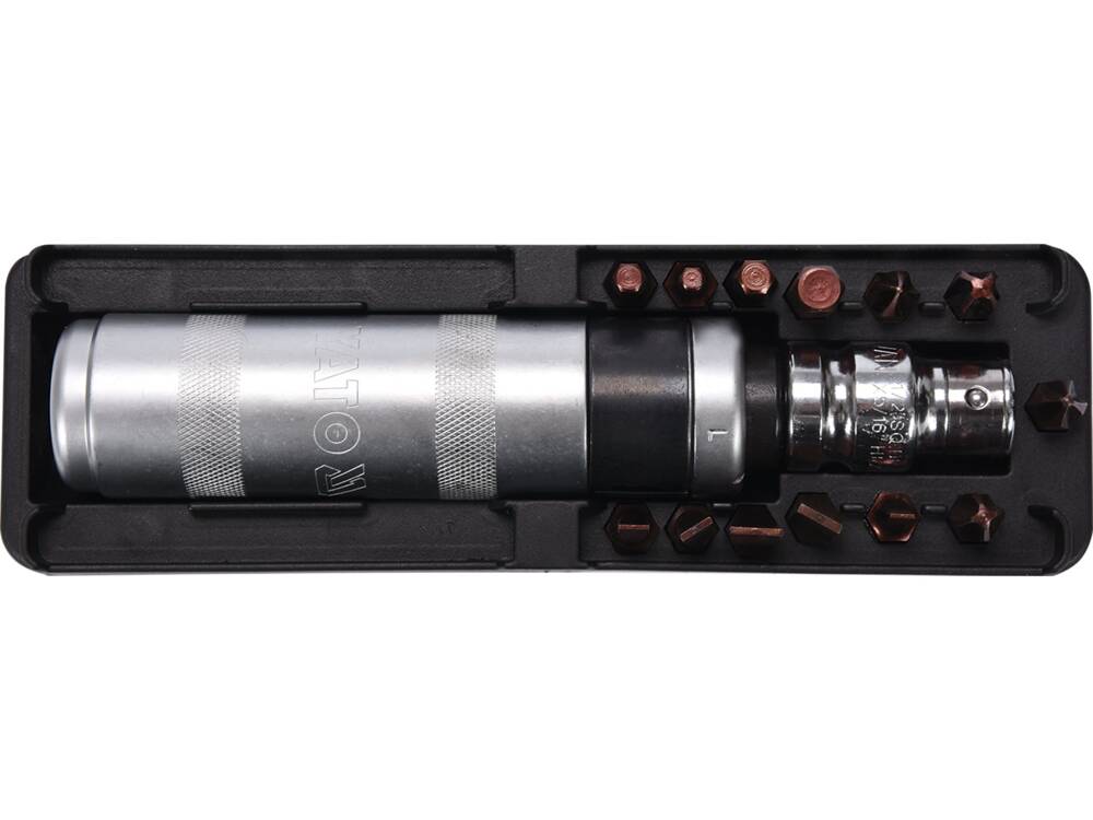 YATO YT-28015 CR-V ÜTVECSAVARHÚZÓ, 15 DARABOS 