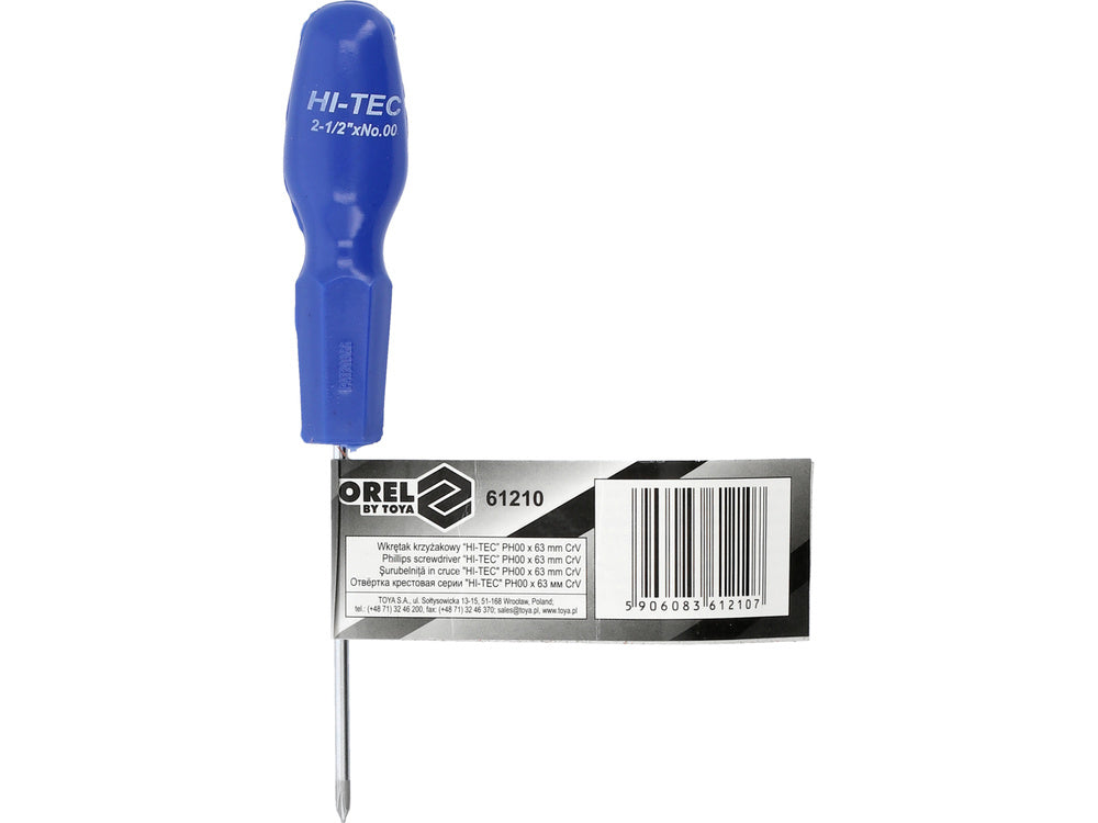 HI-TEC CSAVARHÚZÓ, PH0X63MM, VOREL 61210 CR-V 