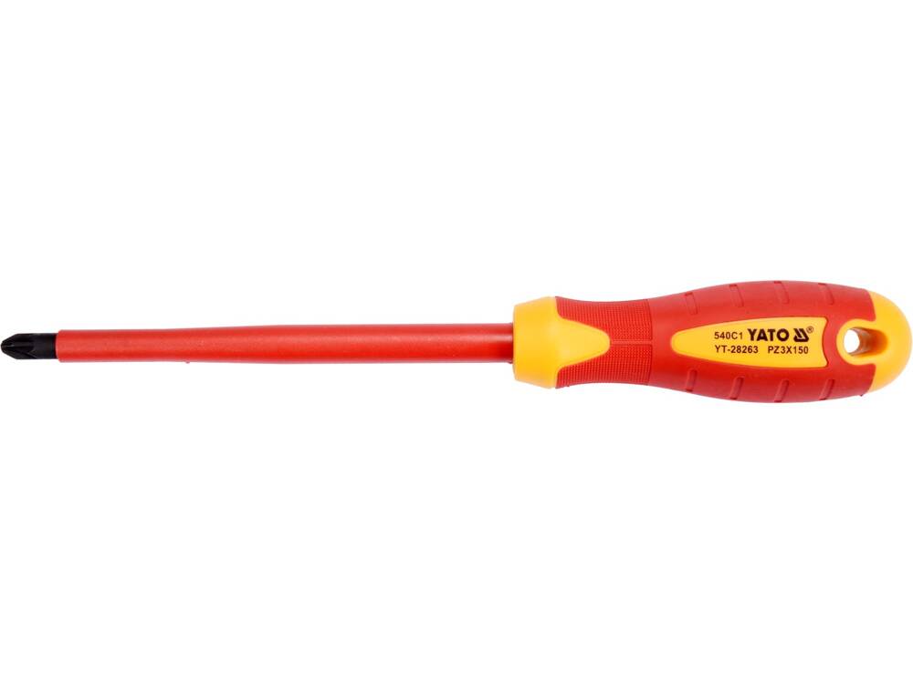 SZIGETELT CSAVARHÚZÓ VDE YATO YT-28263 PZ3X150MM 