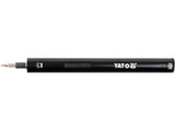 PRECÍZIÓS CSAVARHÚZÓ YATO YT-27930 AKKUMULÁTORRAL, 3,6 V, 39 DARABOS 