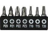 SURUBELNITA TIP T VOREL 65105 CU BITI/TUBULARE, 25BUC