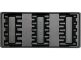 PVC TÁLCA TARTÓ YATO YT-55391 CSŐKULCS 8-21MM, 1/2" 