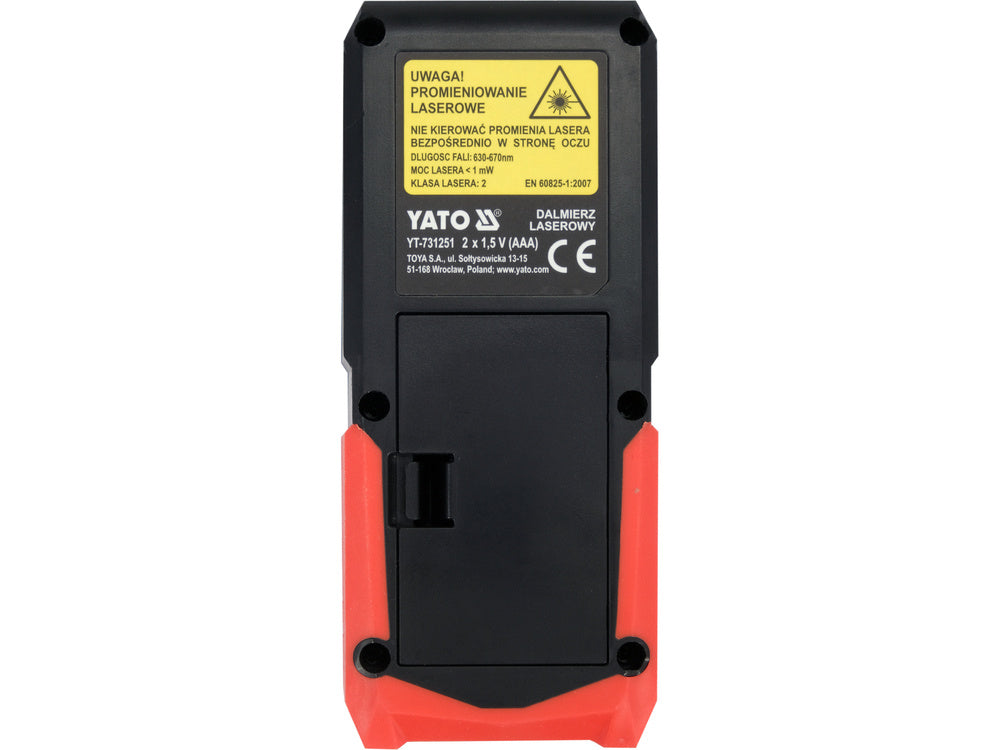 LÉZERES TÁVOLSÁGMÉRŐ 50M YATO YT-731251 