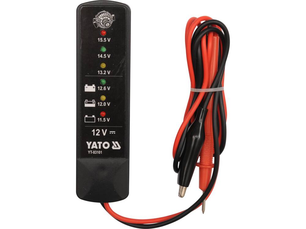DIGITÁLIS AKKUMULÁTOR TESZTER YATO YT-83101 12V 