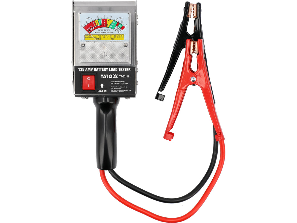 Tester acumulatori YATO YT-83111, 6/12 V