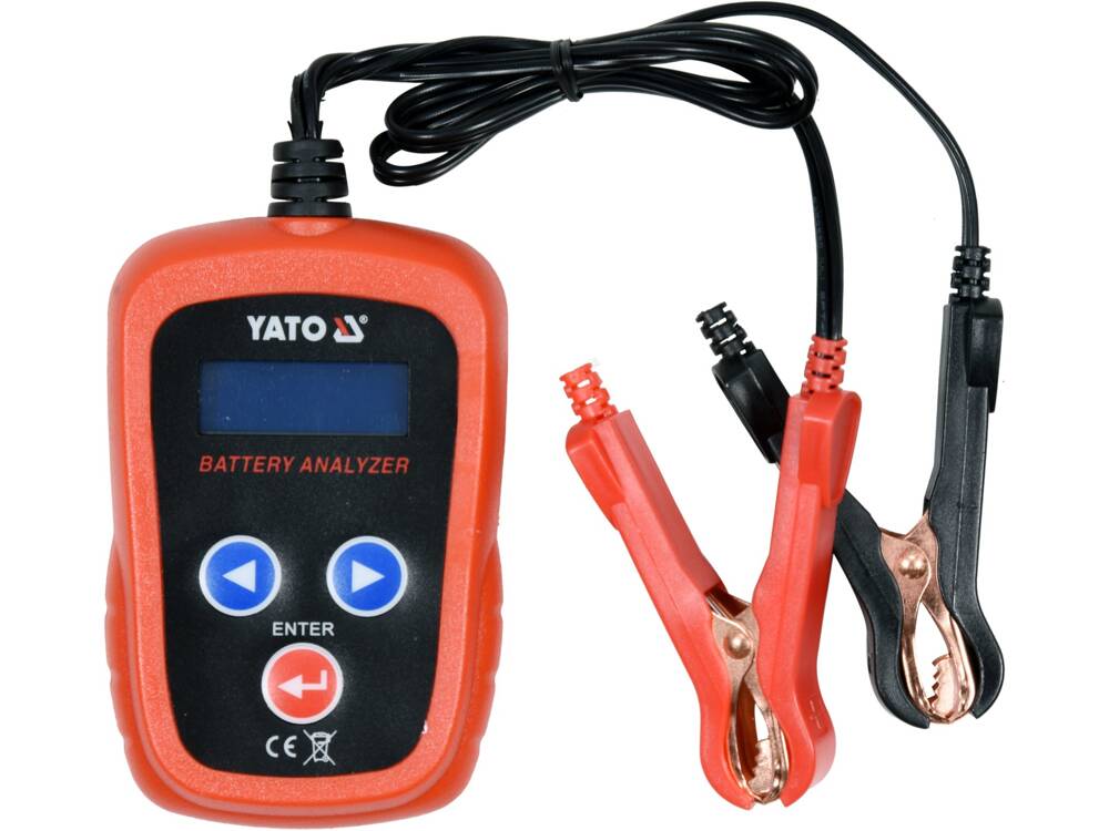 ELEKTRONIKUS AKKUMULÁTOR TESZTER YATO YT-83113 