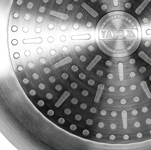 YATO INDUKCIÓS TÉR YG-00161 ALUMÍNIUM PTFE BEVONATTAL, 28 CM 