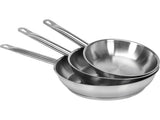 Rozsdamentes acél serpenyők YATO YG-00102 28x5cm, 3.1L 