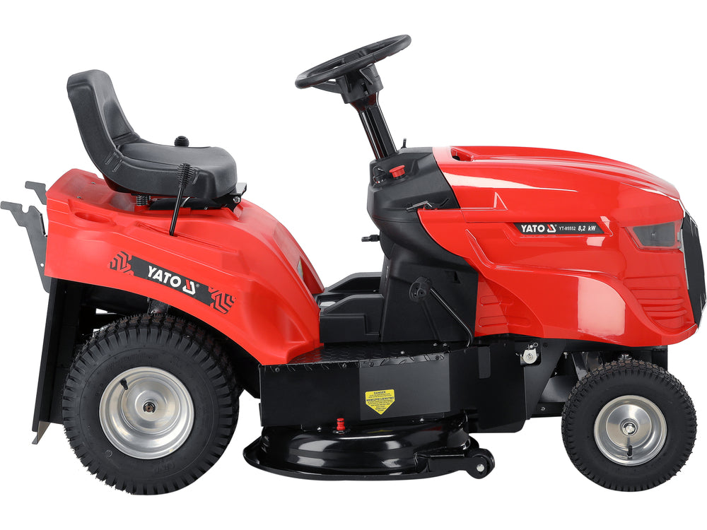 TRACTORAȘ de TUNS IARBA Yato YT-85552 , Motor LONCIN , Pornire electrică , 452 cm3 , 10,88 CP