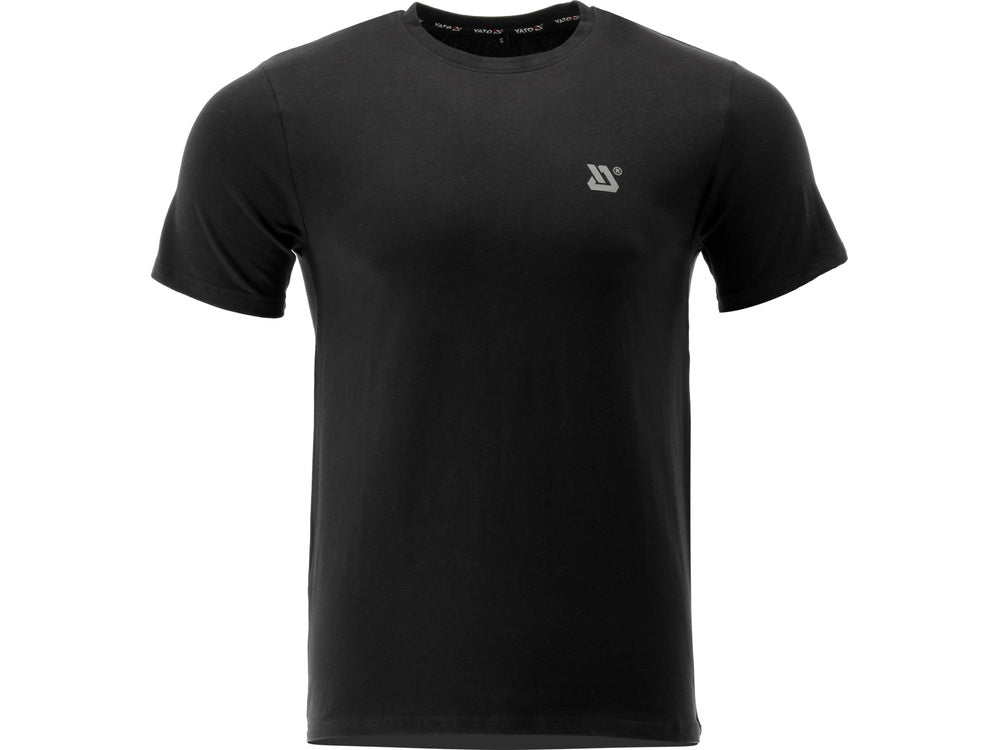 FEKETE PÓLÓ, MAGAS NÖVEKEDÉSŰ YATO YT-78424 ELAZTÁNNAL, 2XL MÉRET 