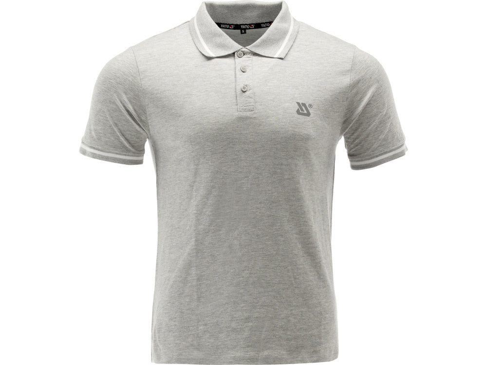 TRICOU POLO GRI, YATO YT-78634 MARIMEA 2XL