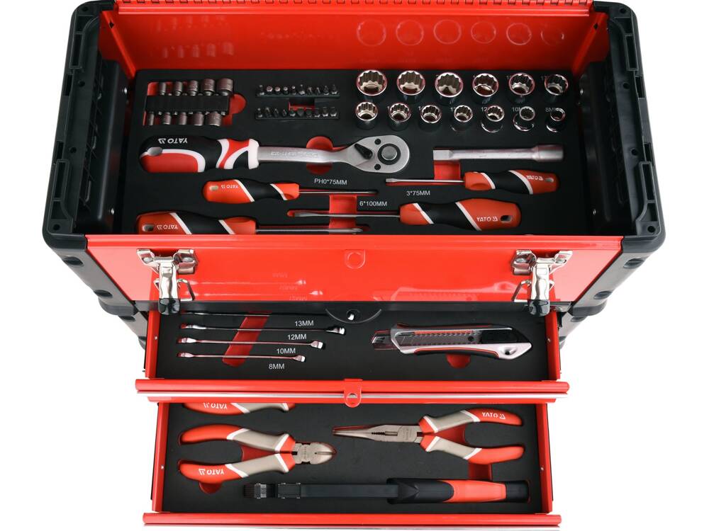 TROLER SCULE, 3 YATO YT-09104 COMPARTIMENTE