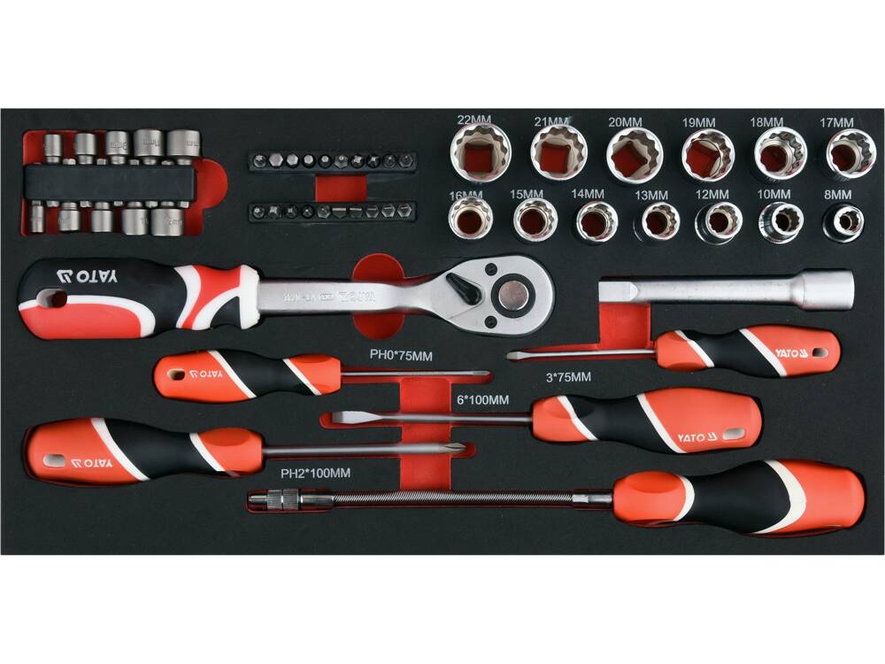TROLER SCULE, 3 YATO YT-09104 COMPARTIMENTE