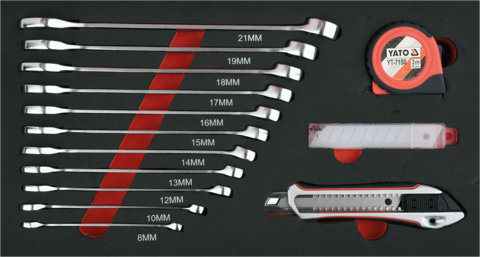 TROLER SCULE, 3 YATO YT-09104 COMPARTIMENTE