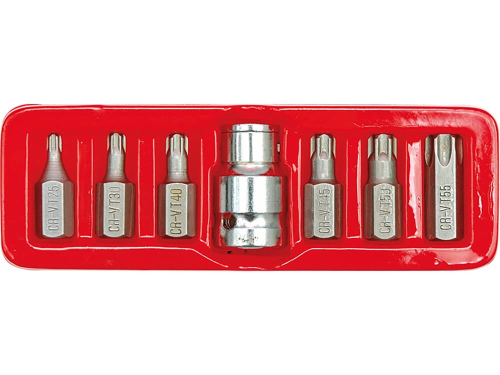 VOREL 66570 TORX CR-V 7-BITES KÉSZLET 