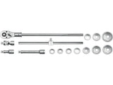 YATO YT-1334 CSAPÓKULCS KÉSZLET 3/4"-OS, 15 RÉSZES 
